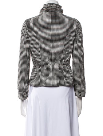 Giorgio Armani Houndstooth Print Evening Jacket