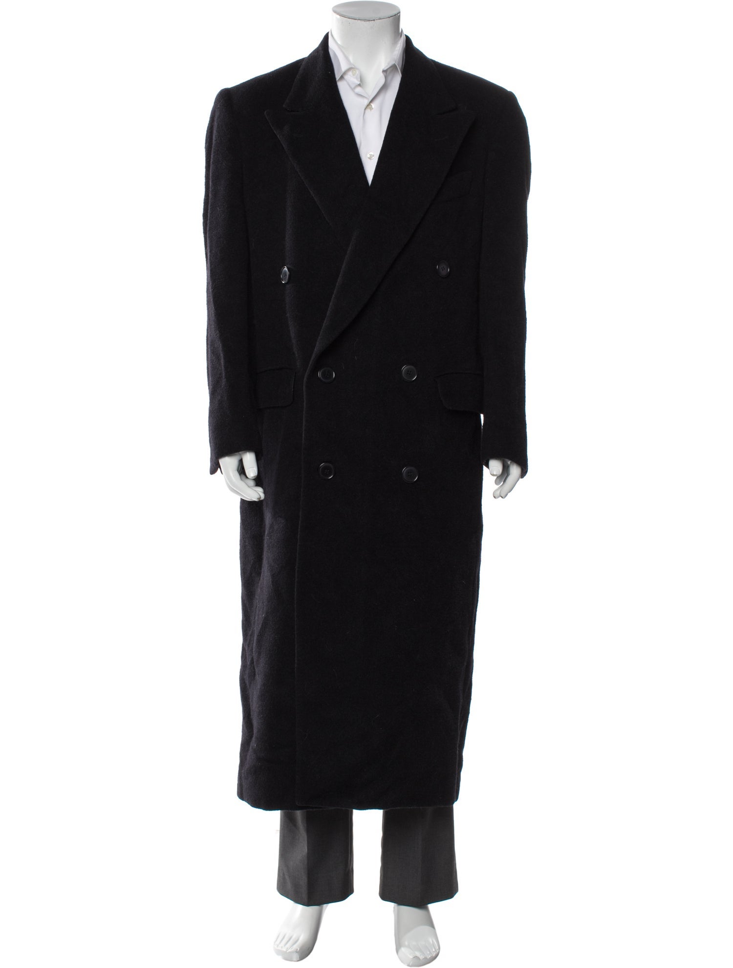 Giorgio Armani Virgin Wool Overcoat