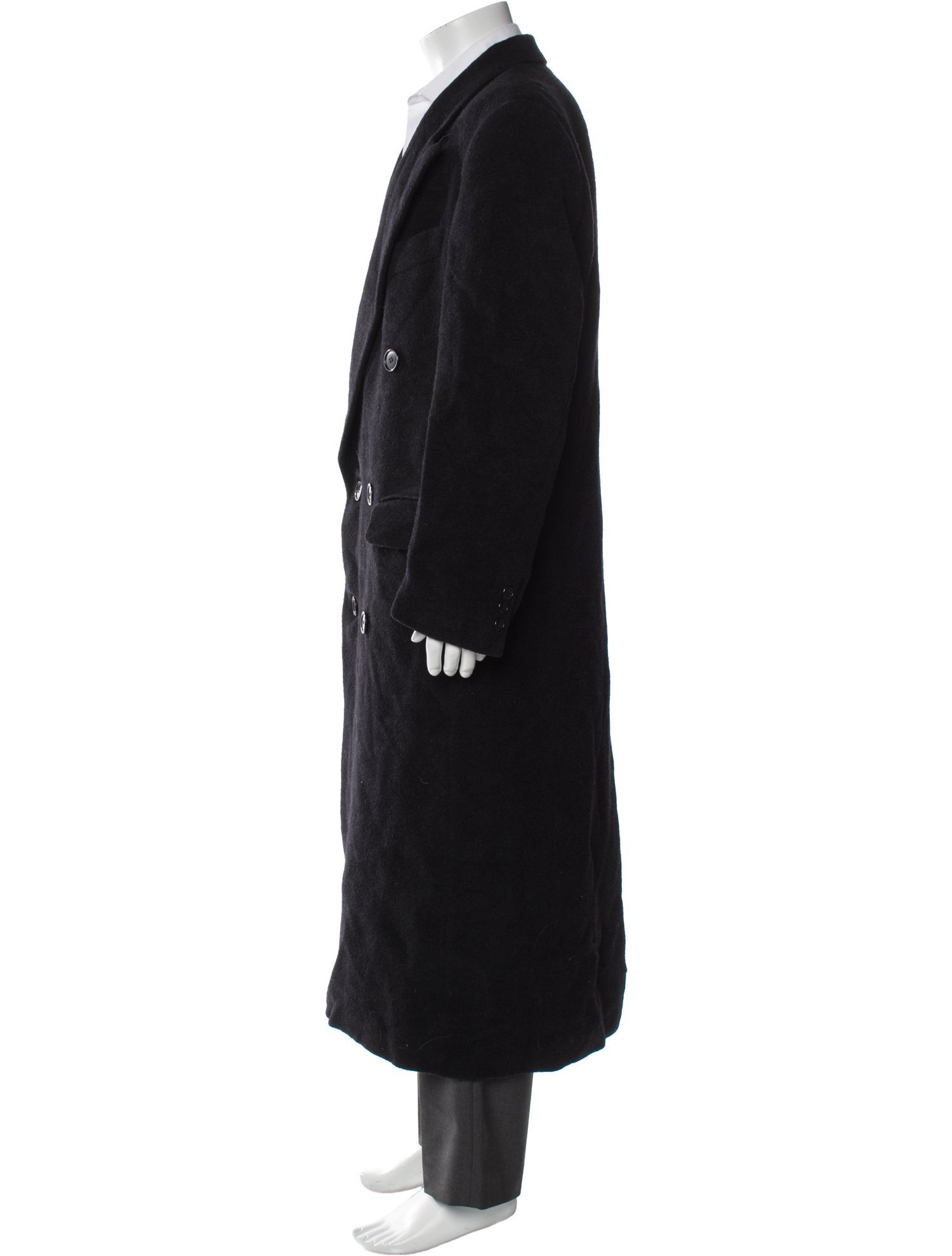 Giorgio Armani Virgin Wool Overcoat