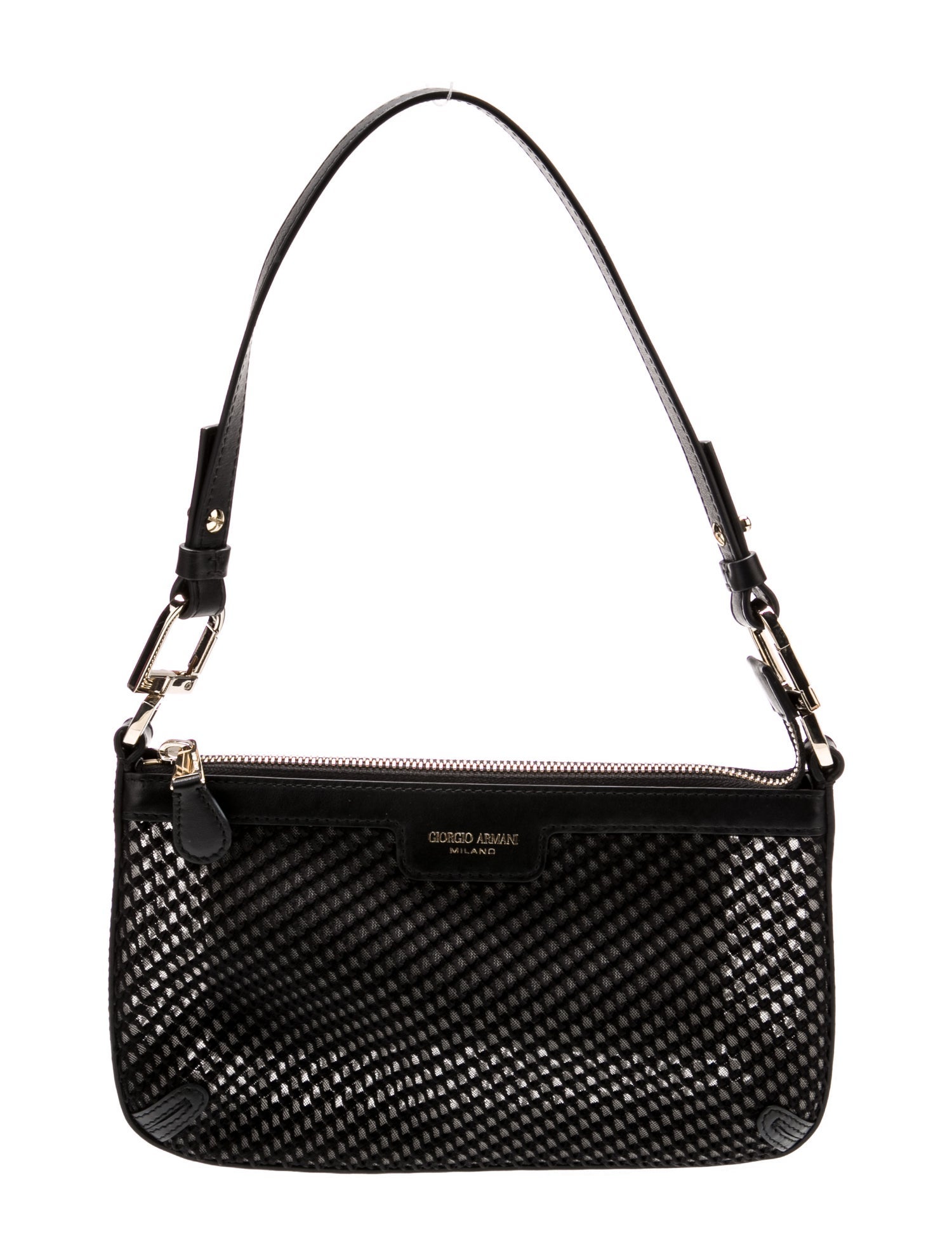 Giorgio Armani Leather Shoulder Bag