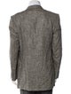 Giorgio Armani Silk Plaid Print Sport Coat