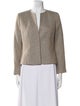 Giorgio Armani Linen Tweed Pattern Evening Jacket