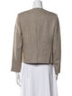Giorgio Armani Linen Tweed Pattern Evening Jacket