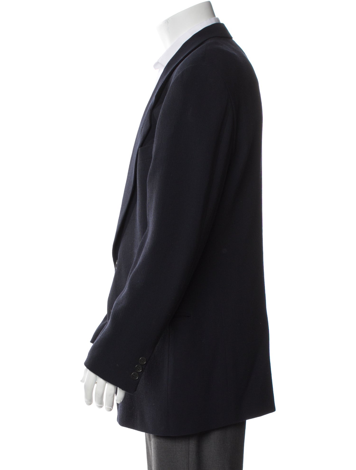 Giorgio Armani Virgin Wool Overcoat