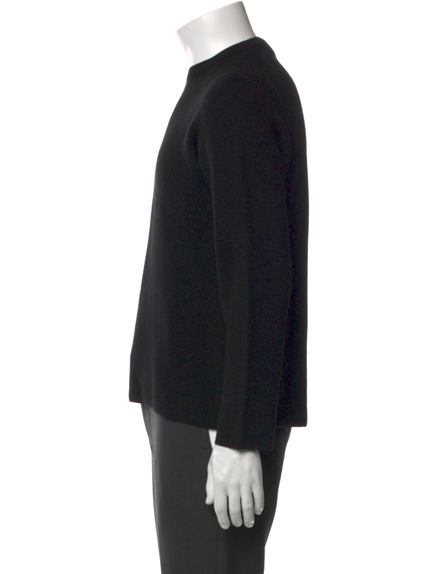 Giorgio Armani Crew Neck Long Sleeve Pullover