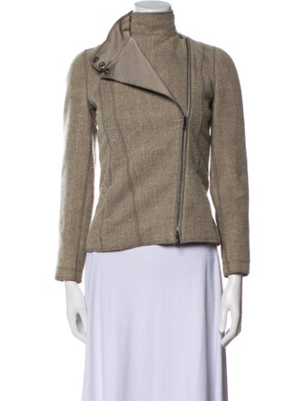 Giorgio Armani Cashmere Biker Jacket