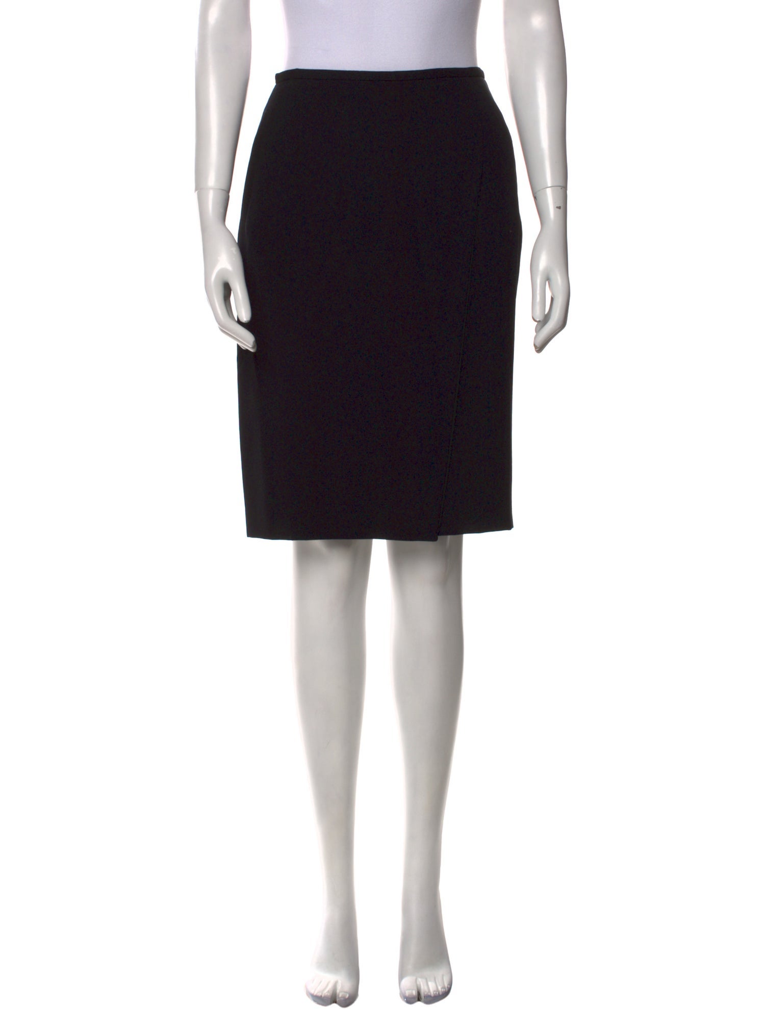 Giorgio Armani Wool Knee-Length Skirt