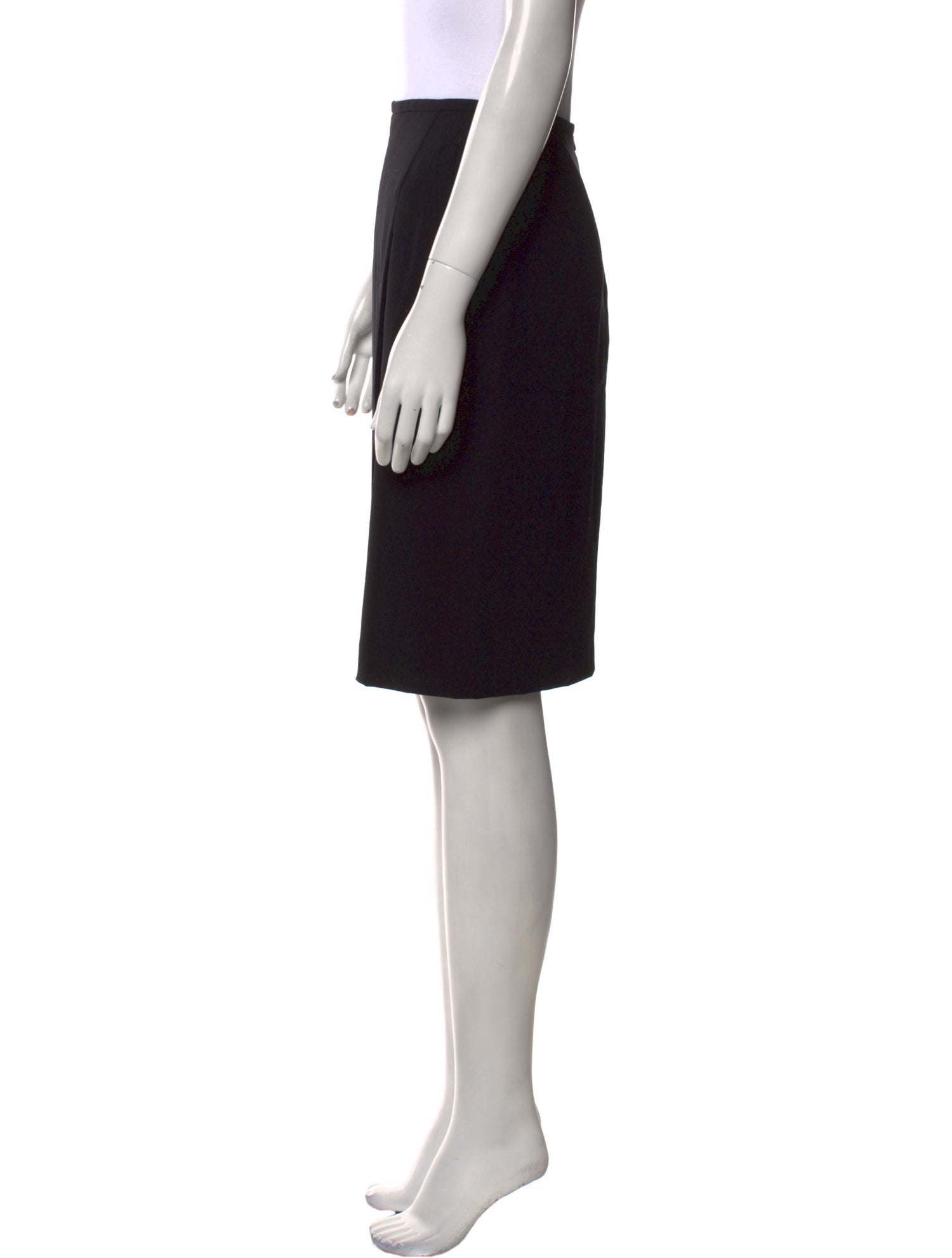 Giorgio Armani Wool Knee-Length Skirt
