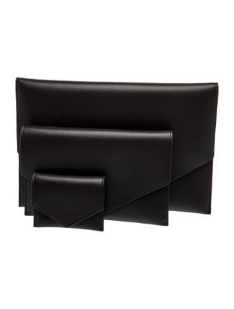 Giorgio Armani Leather Clutch
