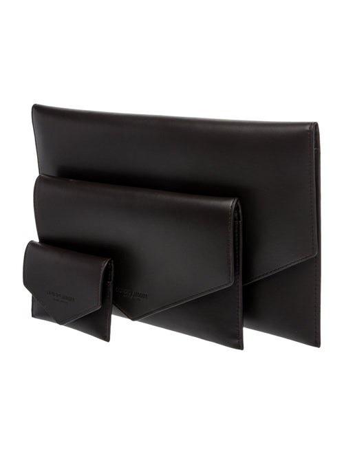 Giorgio Armani Leather Clutch