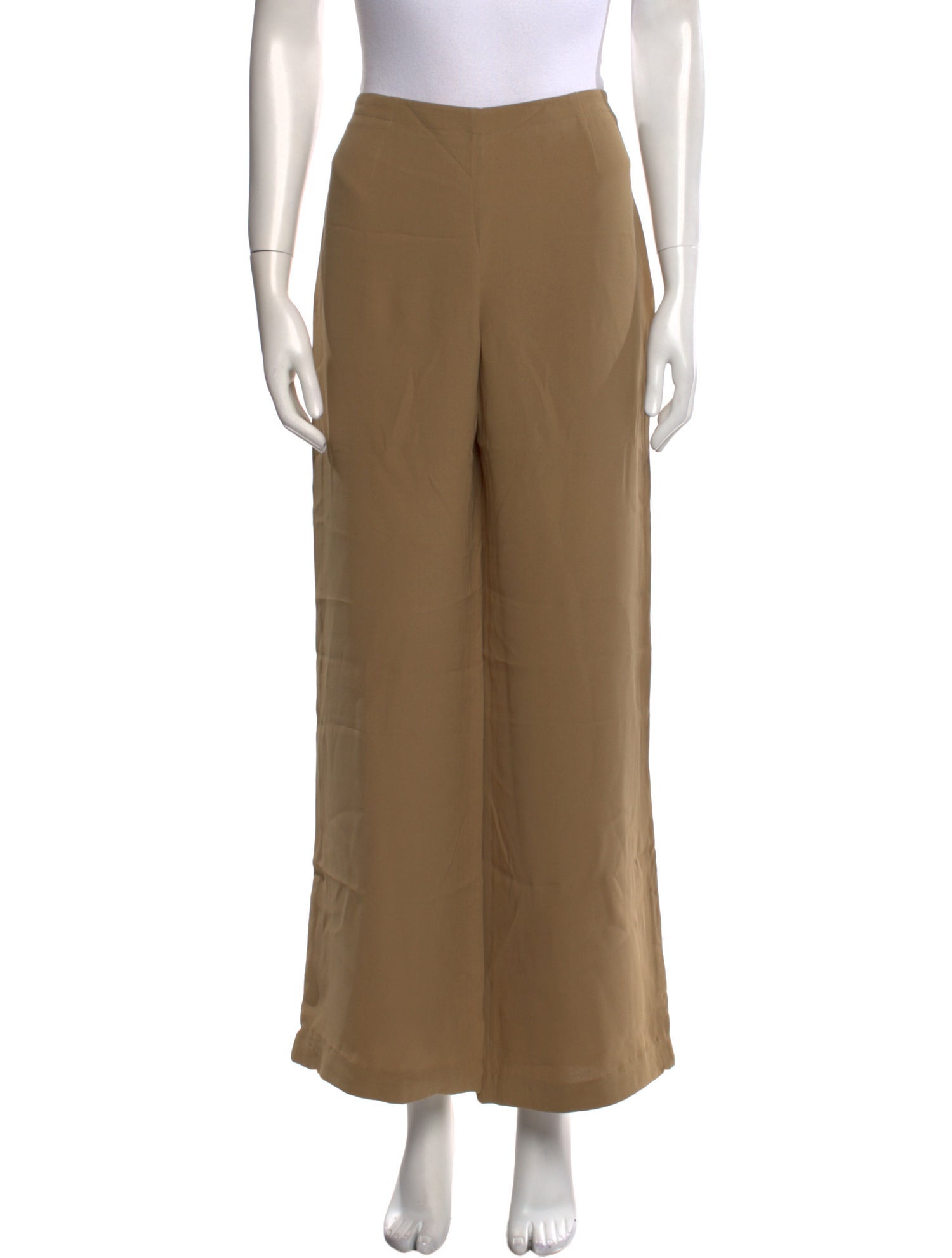 Giorgio Armani Silk Wide Leg Pants
