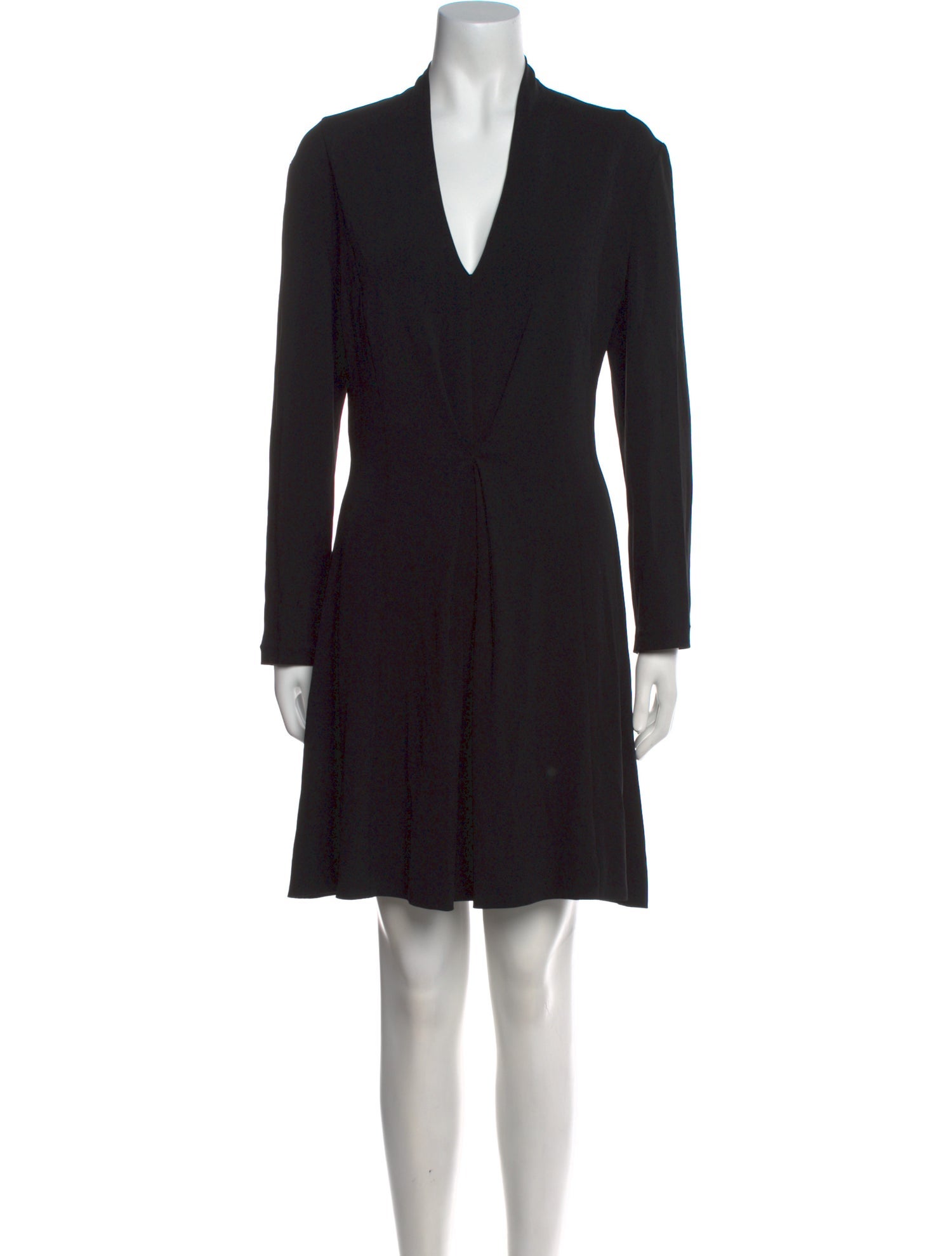 Giorgio Armani V-Neck Mini Dress