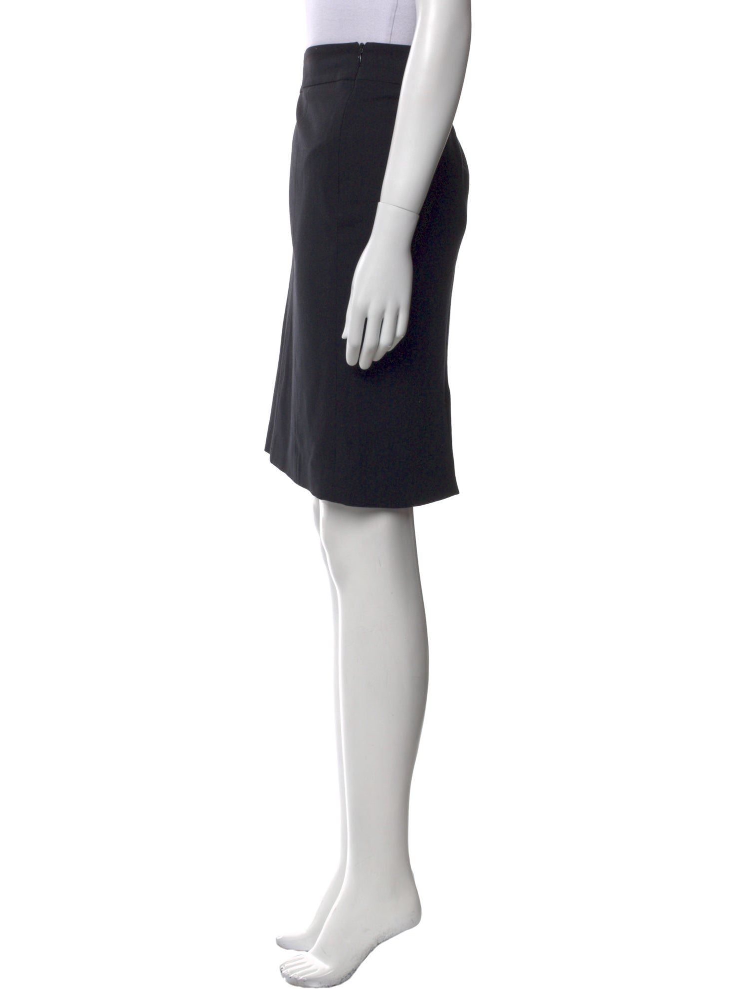 Giorgio Armani Wool Knee-Length Skirt