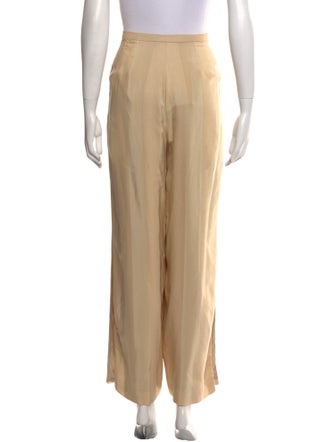 Giorgio Armani Silk Wide Leg Pants