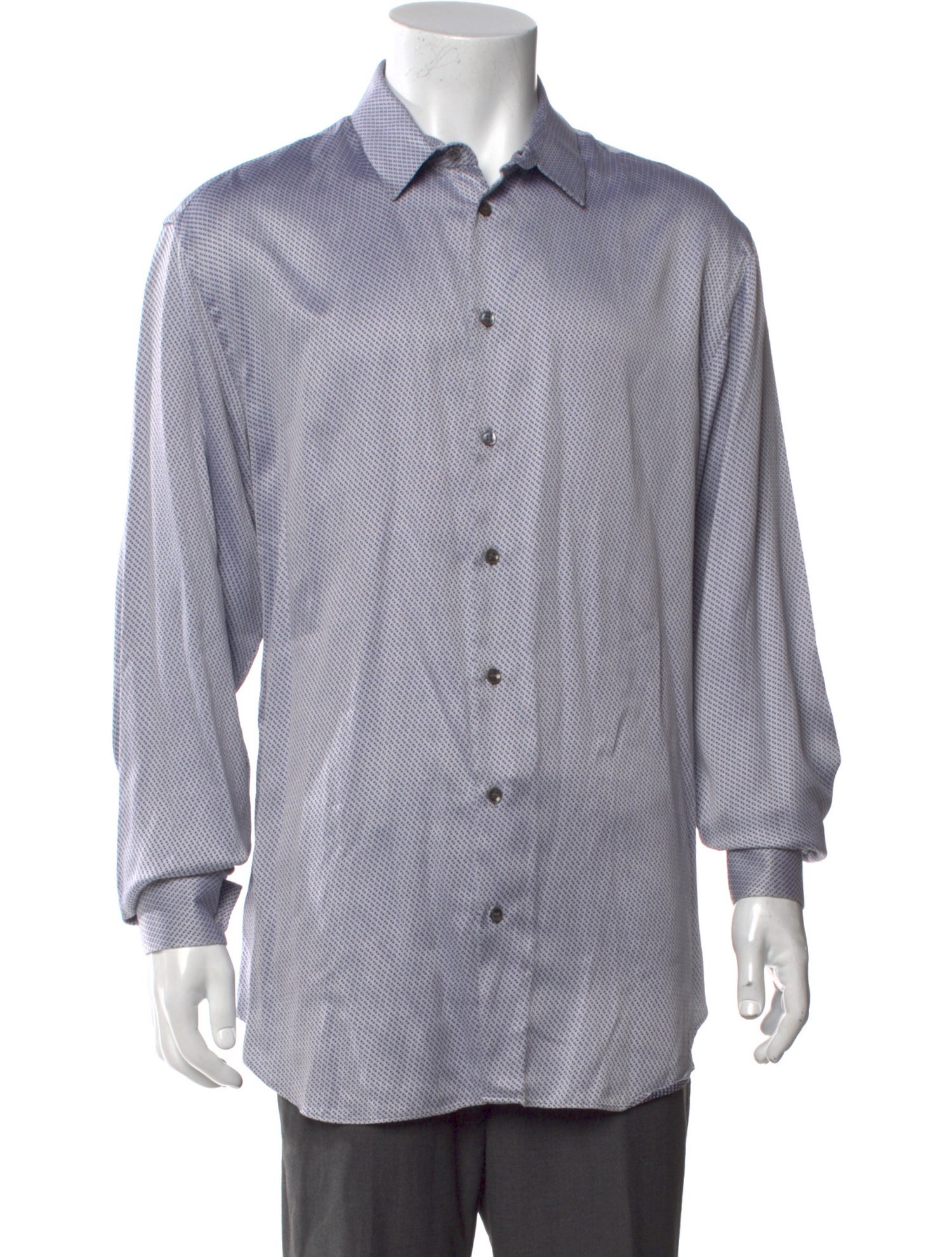 Giorgio Armani Printed Long Sleeve Shirt