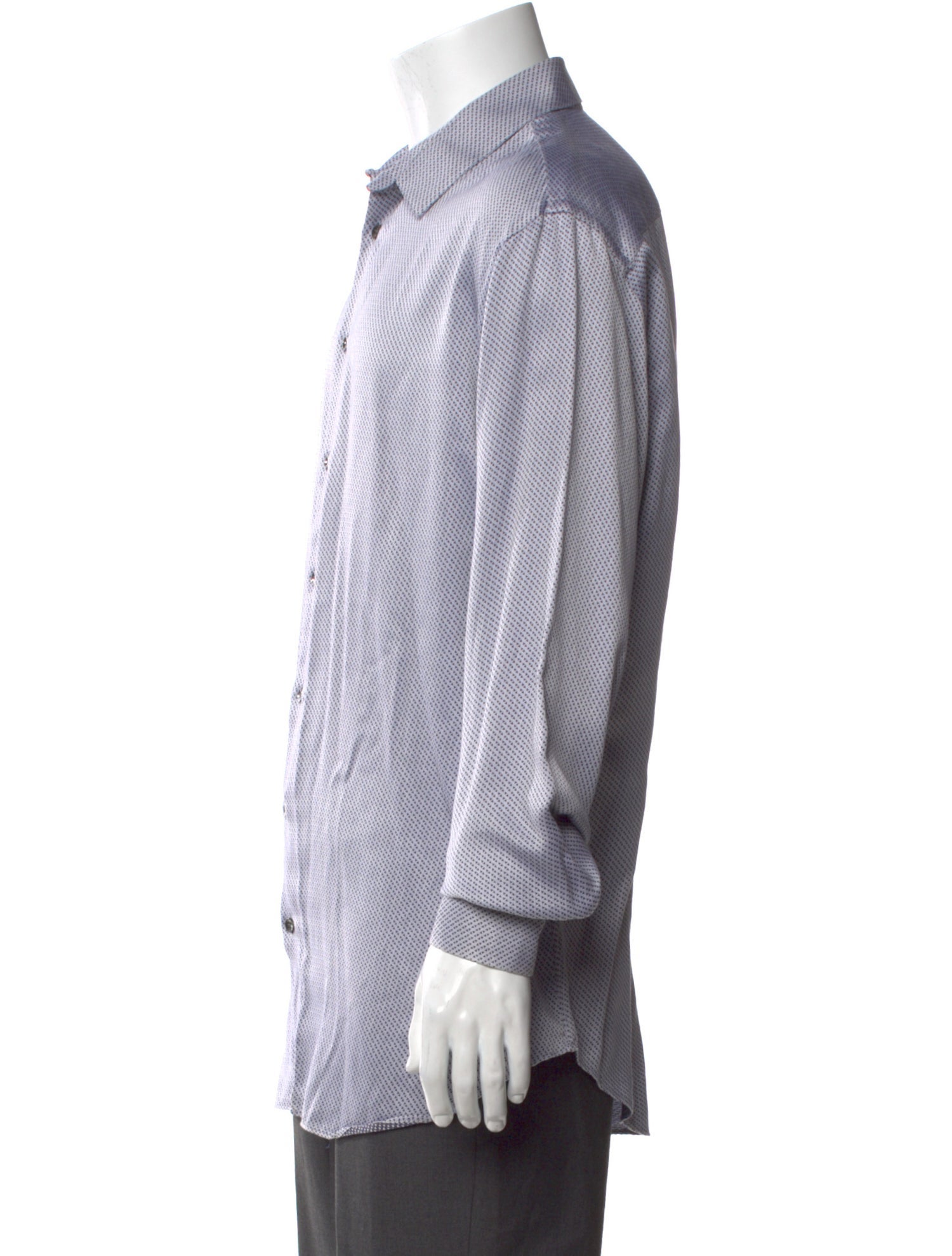 Giorgio Armani Printed Long Sleeve Shirt