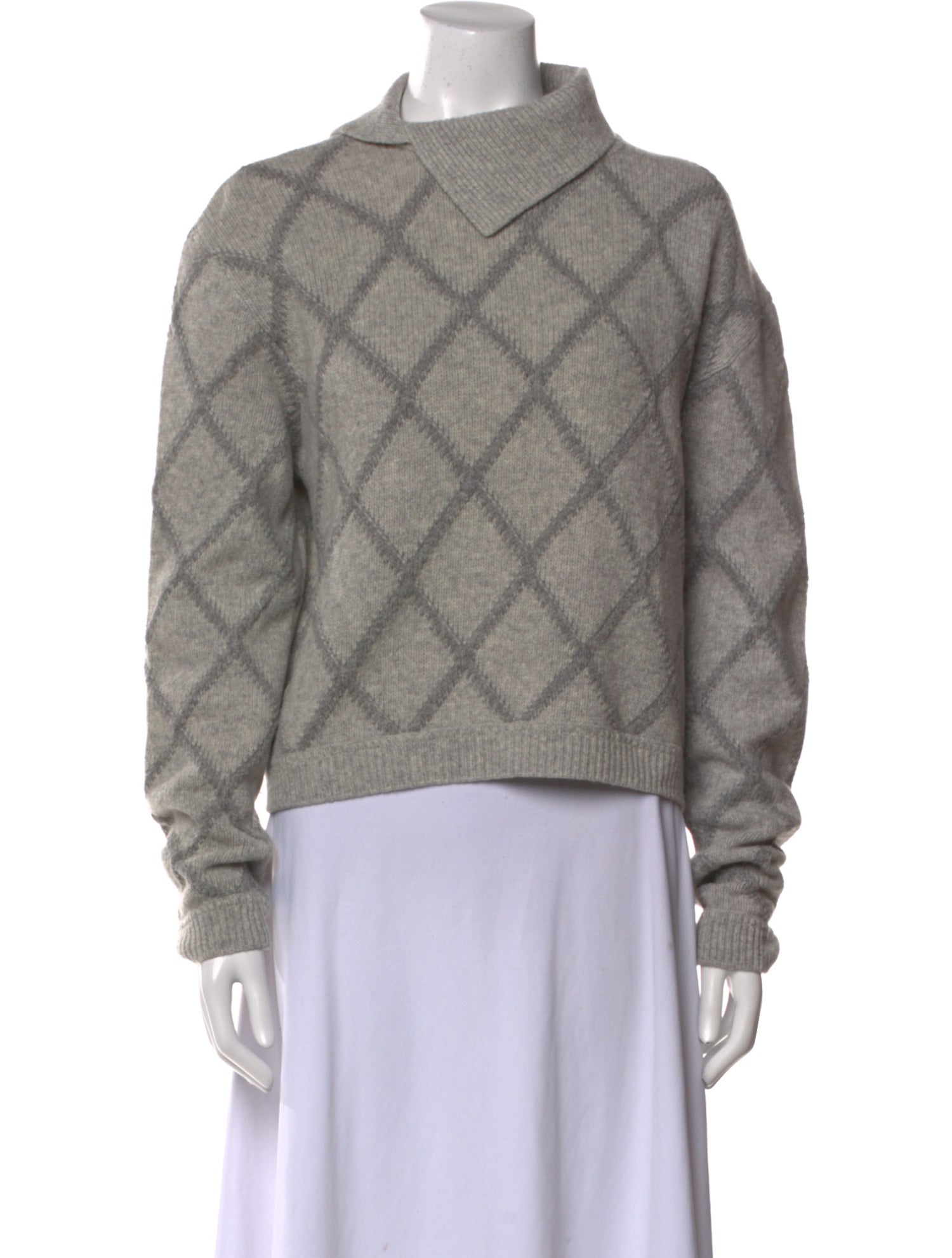 Giorgio Armani Wool Printed Sweater