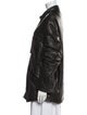 Giorgio Armani Lamb Leather Moto Jacket