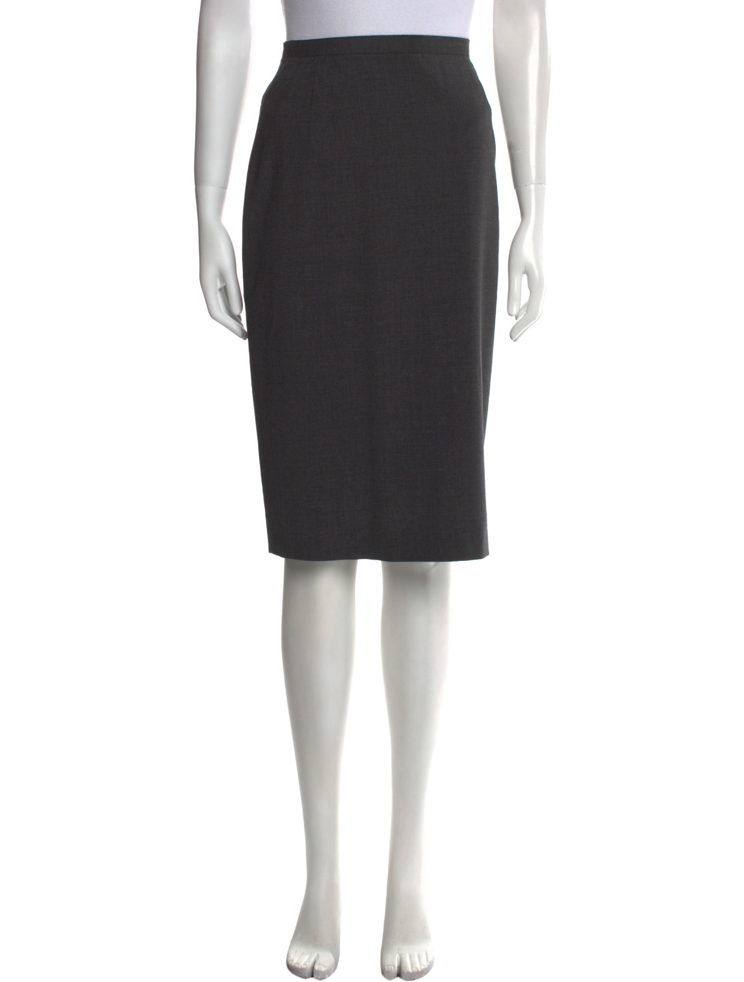 Giorgio Armani Ruffle Embellishment Knee-Length Skirt