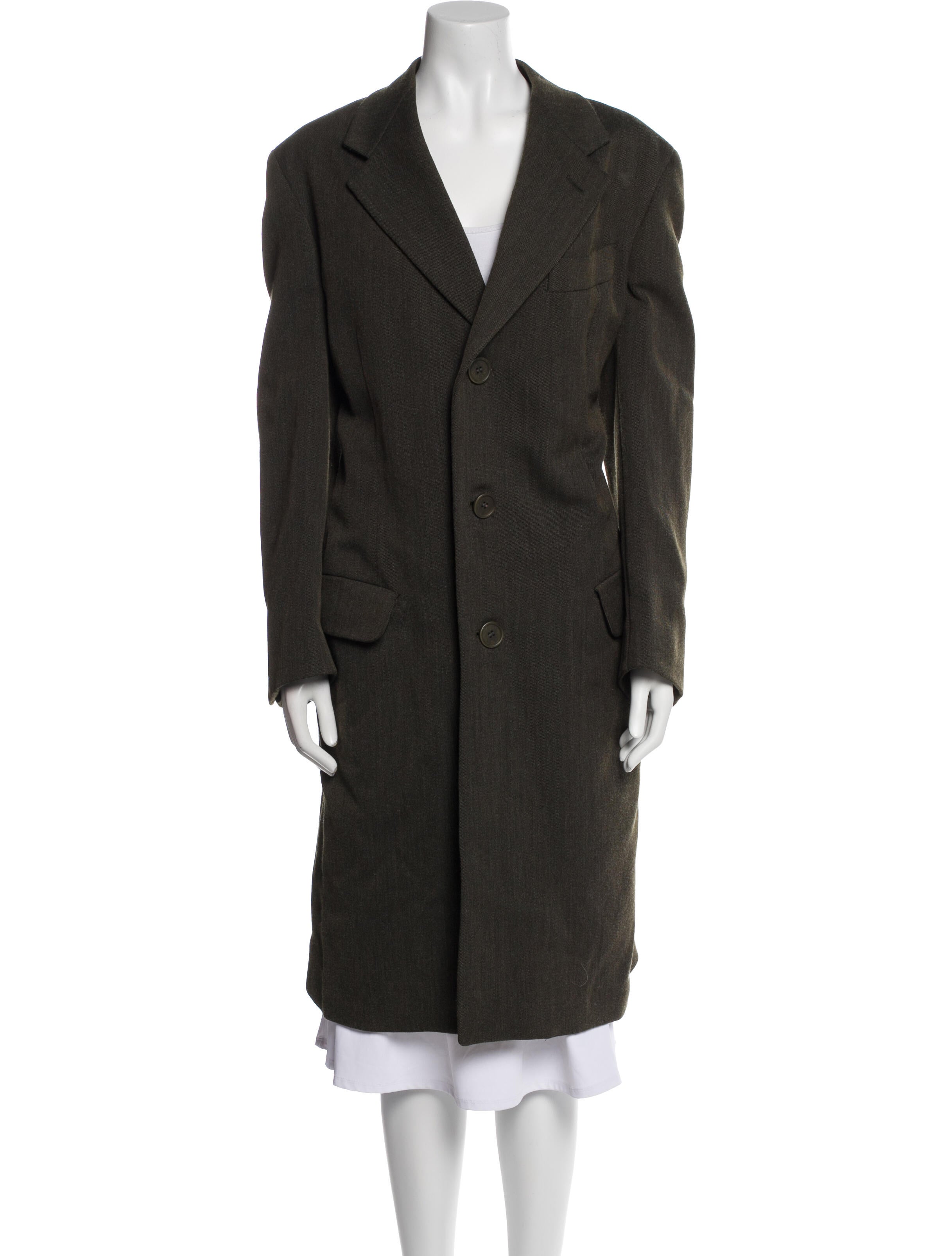 Giorgio Armani Wool Overcoat
