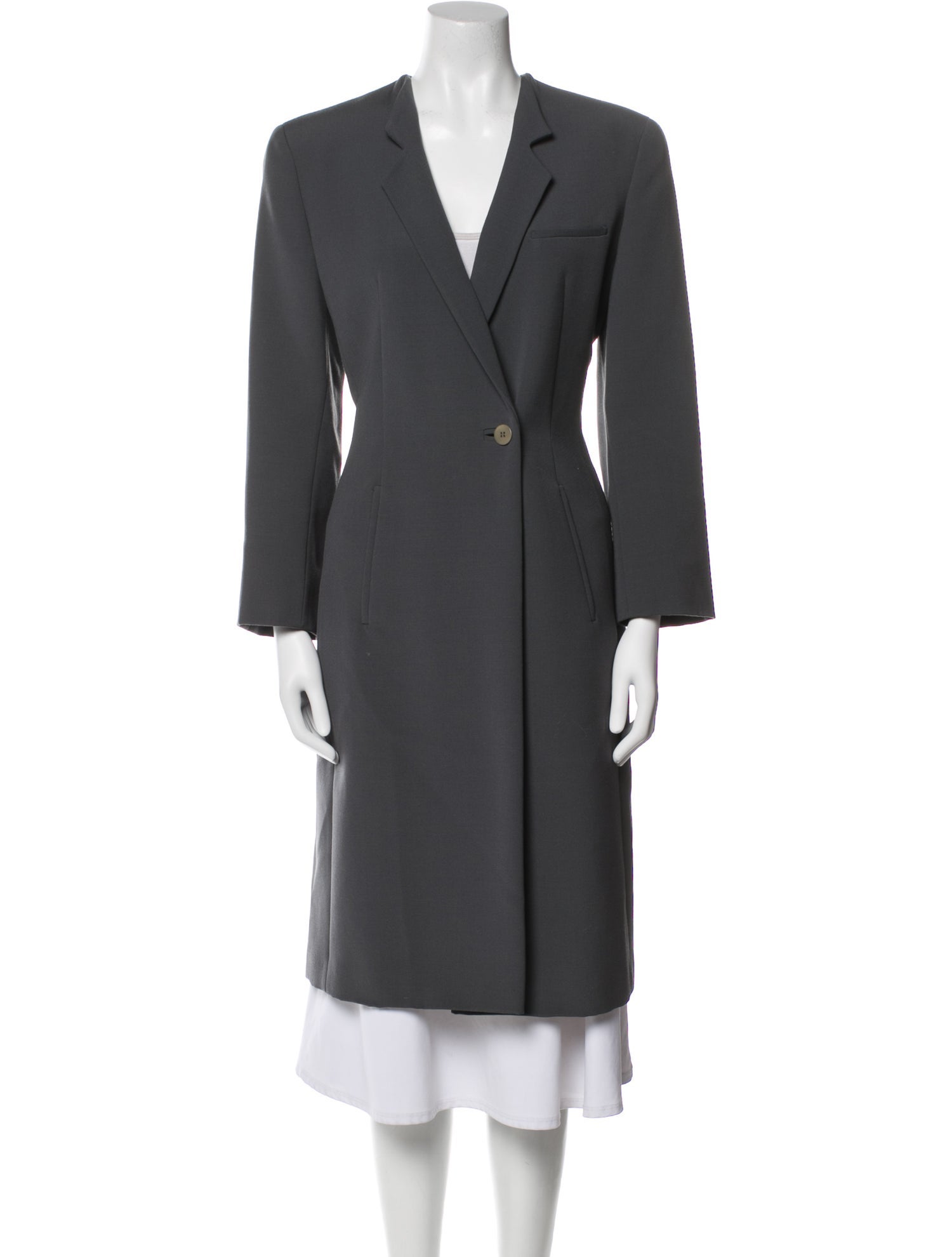 Giorgio Armani Wool Peacoat