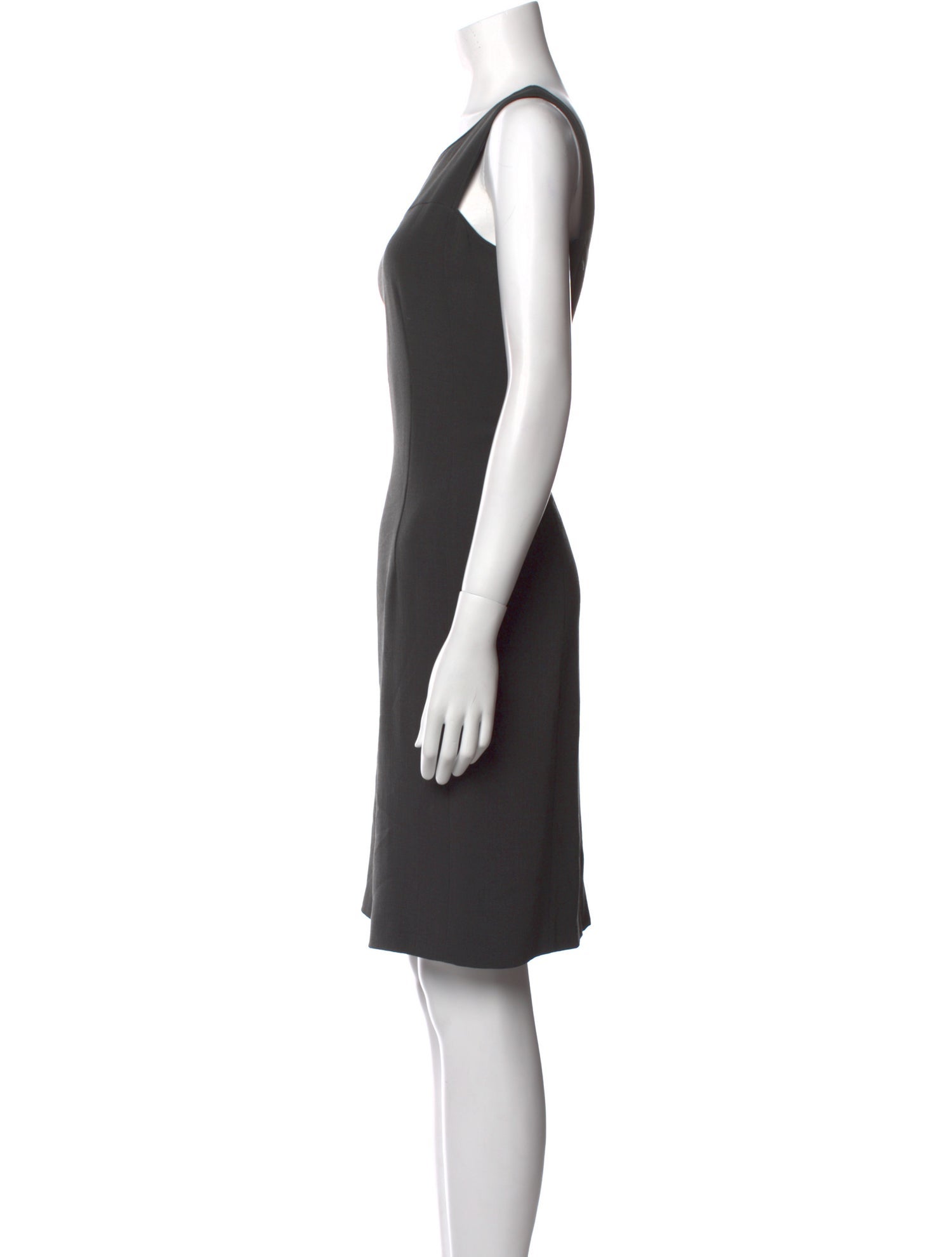 Giorgio Armani Wool Knee-Length Dress