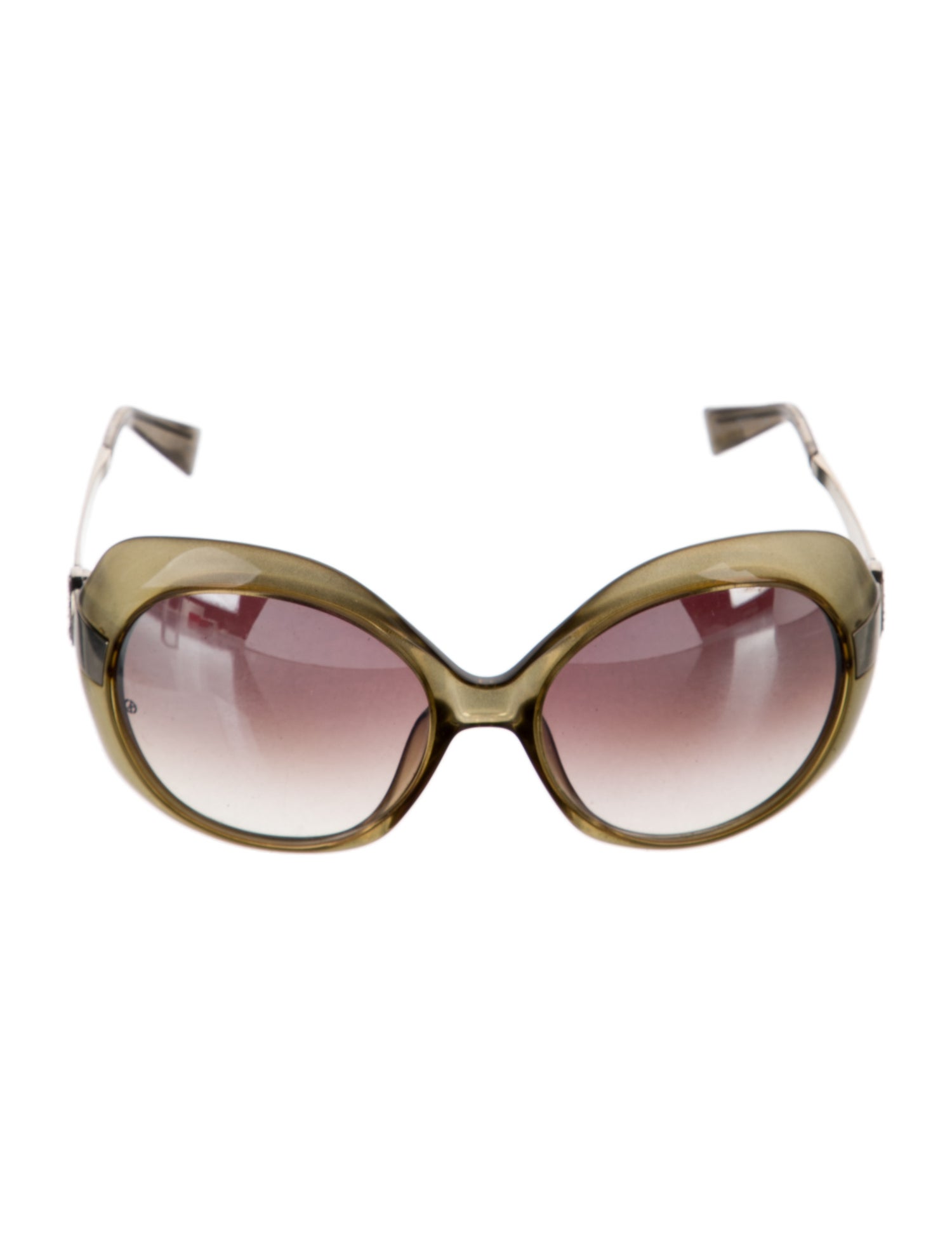 Giorgio Armani Oversize Gradient Sunglasses