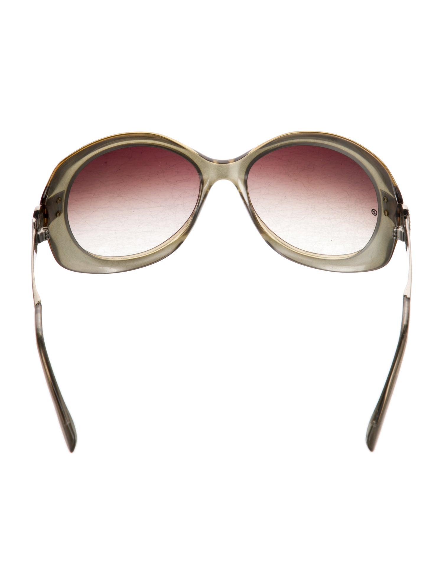 Giorgio Armani Oversize Gradient Sunglasses