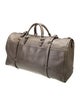 Giorgio Armani Leather Weekender Bag