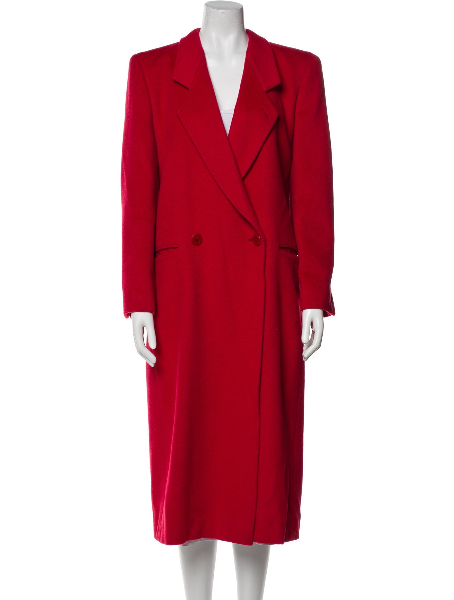 Giorgio Armani Wool Trench Coat