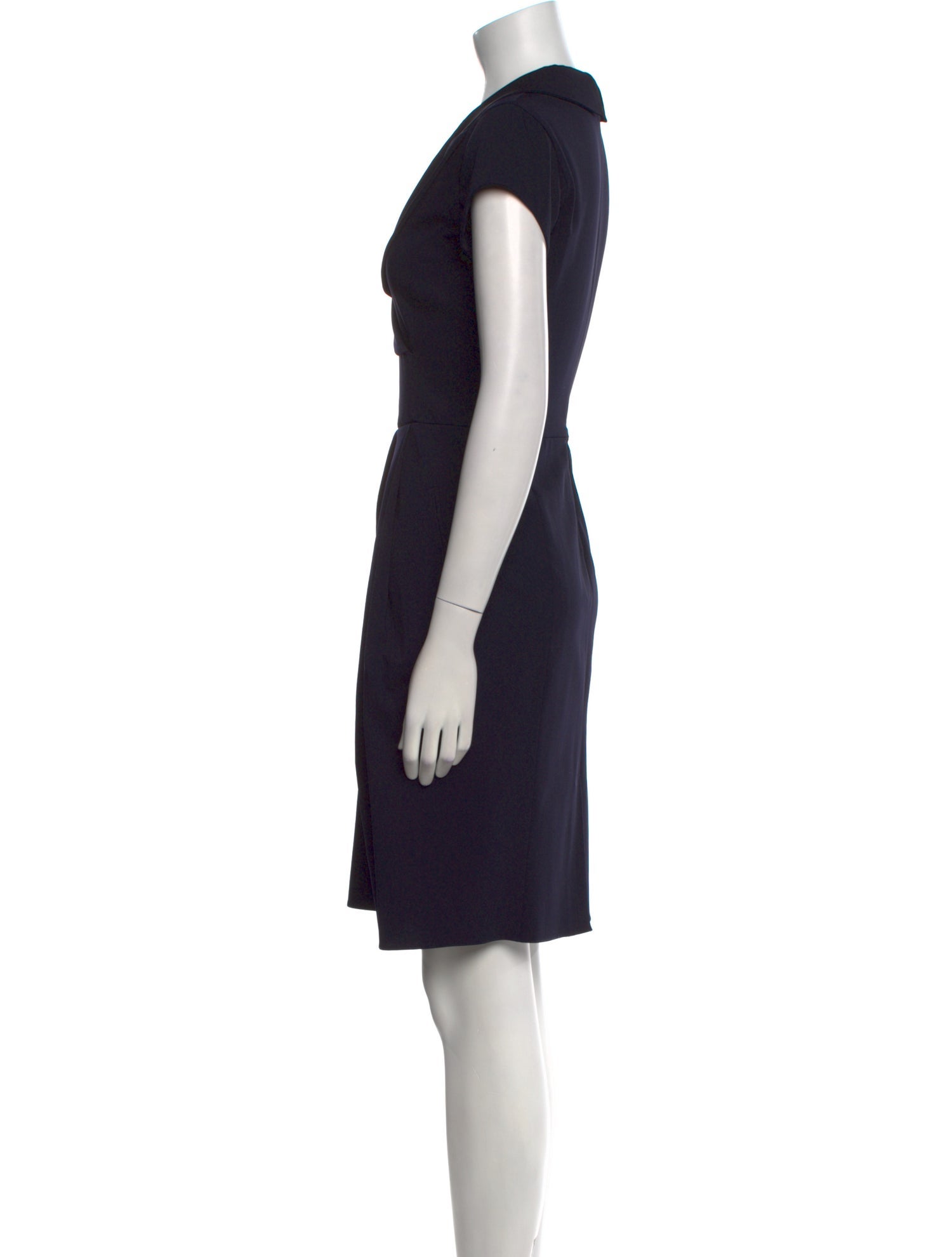Giorgio Armani Wool Knee-Length Dress