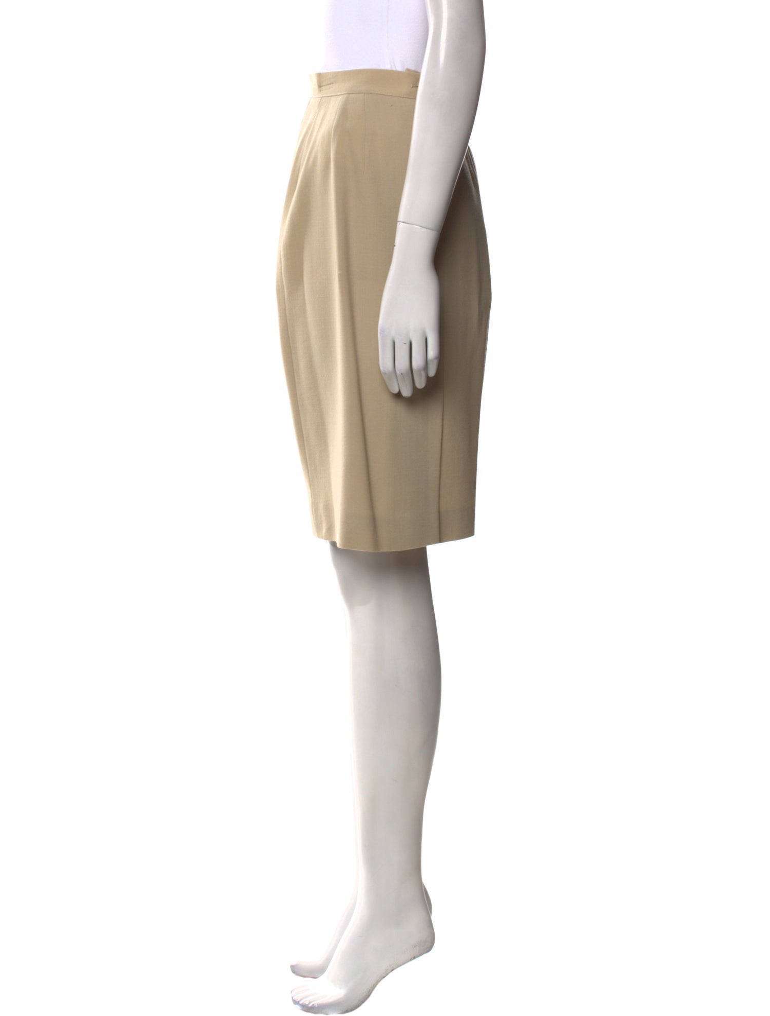 Giorgio Armani Wool Knee-Length Skirt