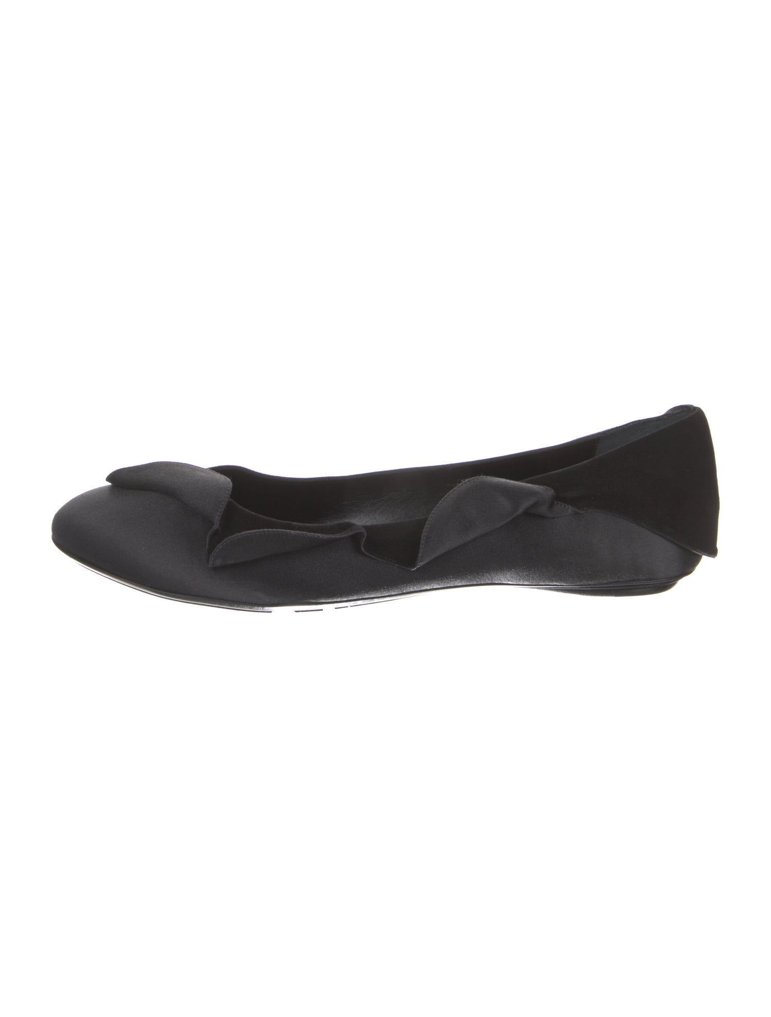 Giorgio Armani Satin Flats