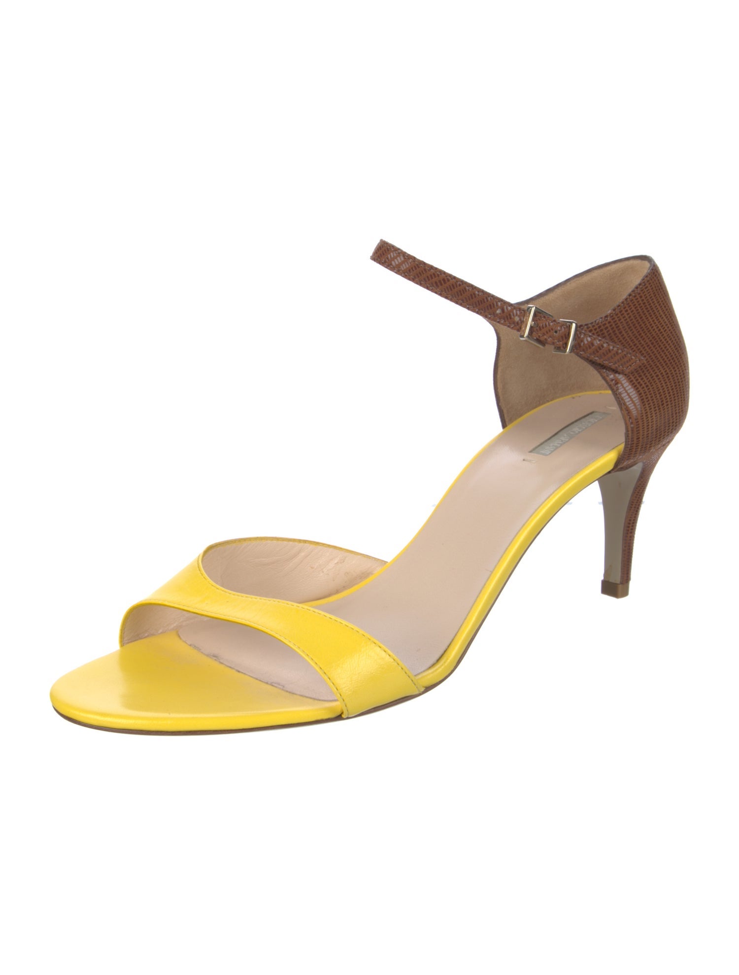 Giorgio Armani Leather Sandals