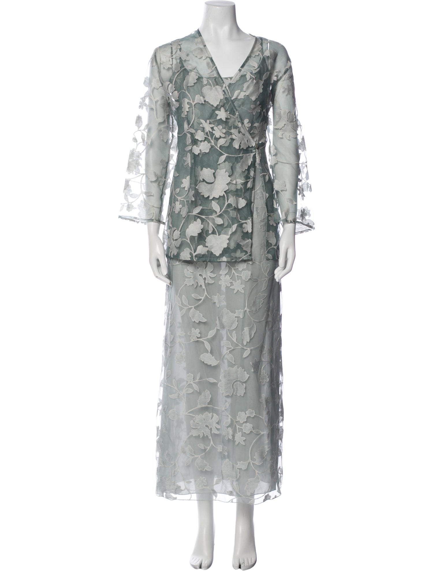 Giorgio Armani Printed Dress Set