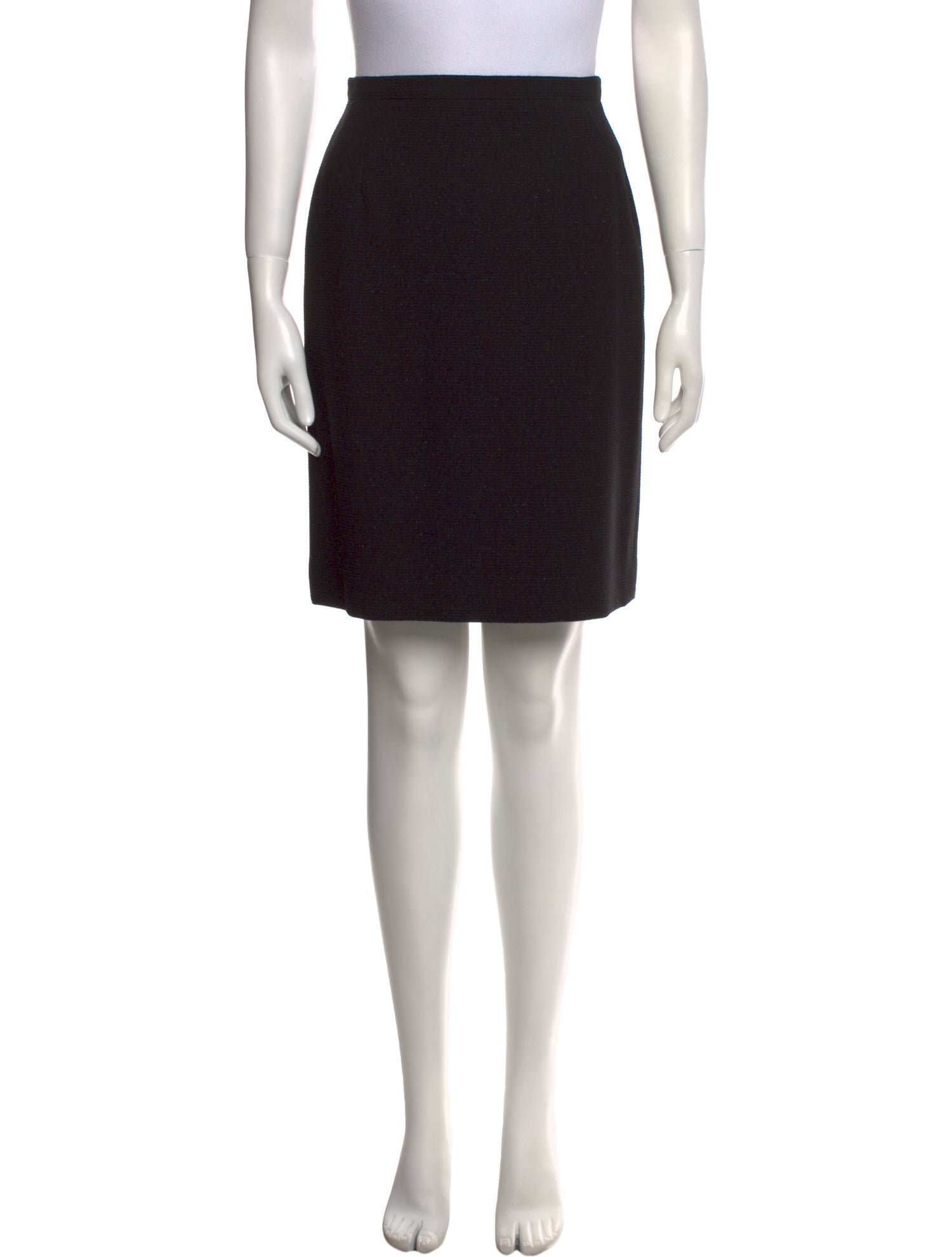 Giorgio Armani Virgin Wool Knee-Length Skirt