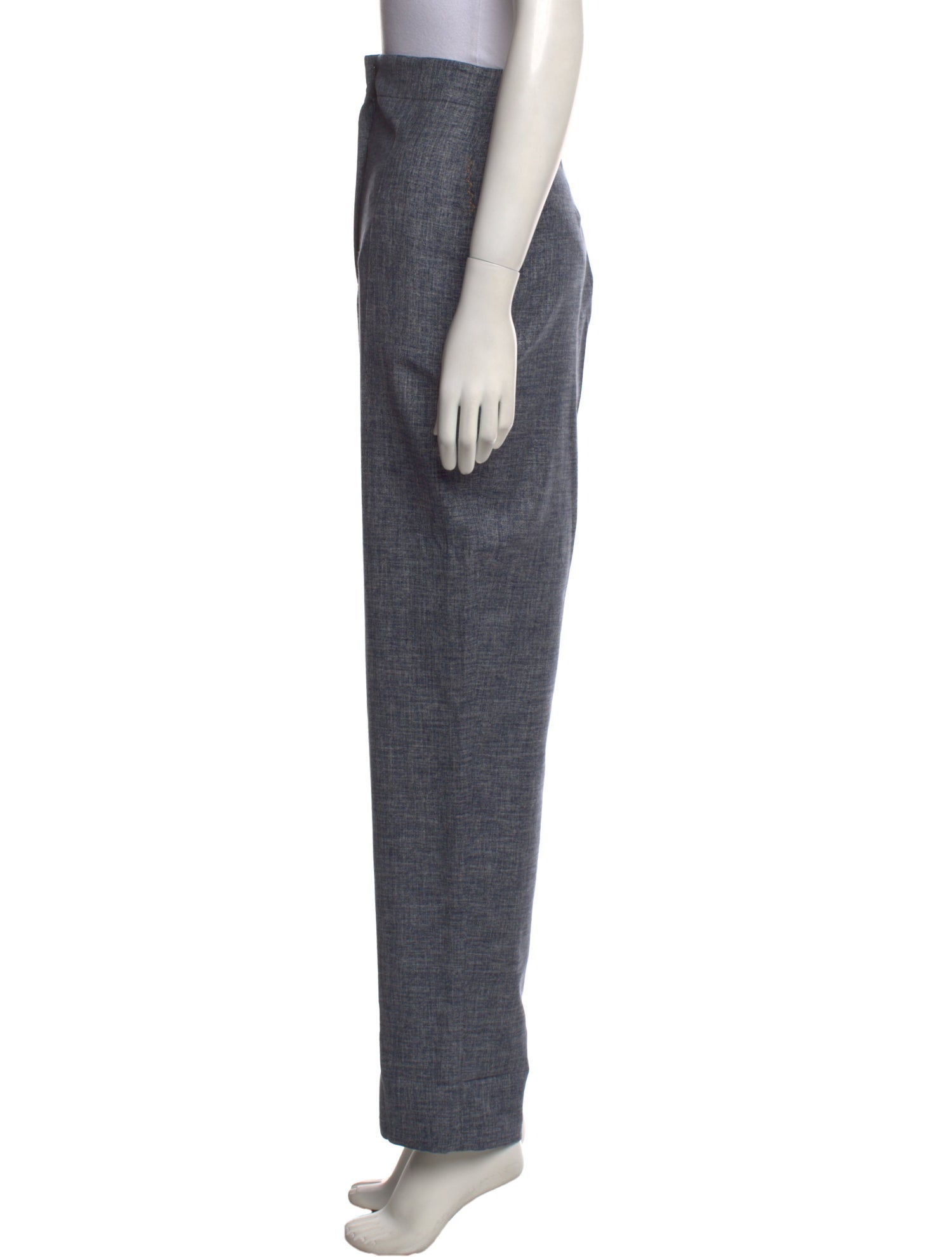 Giorgio Armani Wool Straight Leg Pants
