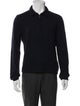 Giorgio Armani Cashmere Mock Neck Polo Sweater