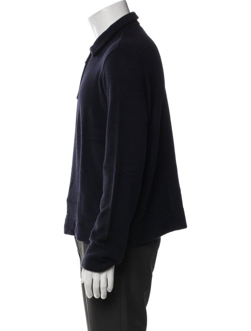 Giorgio Armani Cashmere Mock Neck Polo Sweater