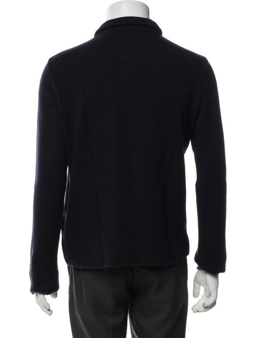 Giorgio Armani Cashmere Mock Neck Polo Sweater