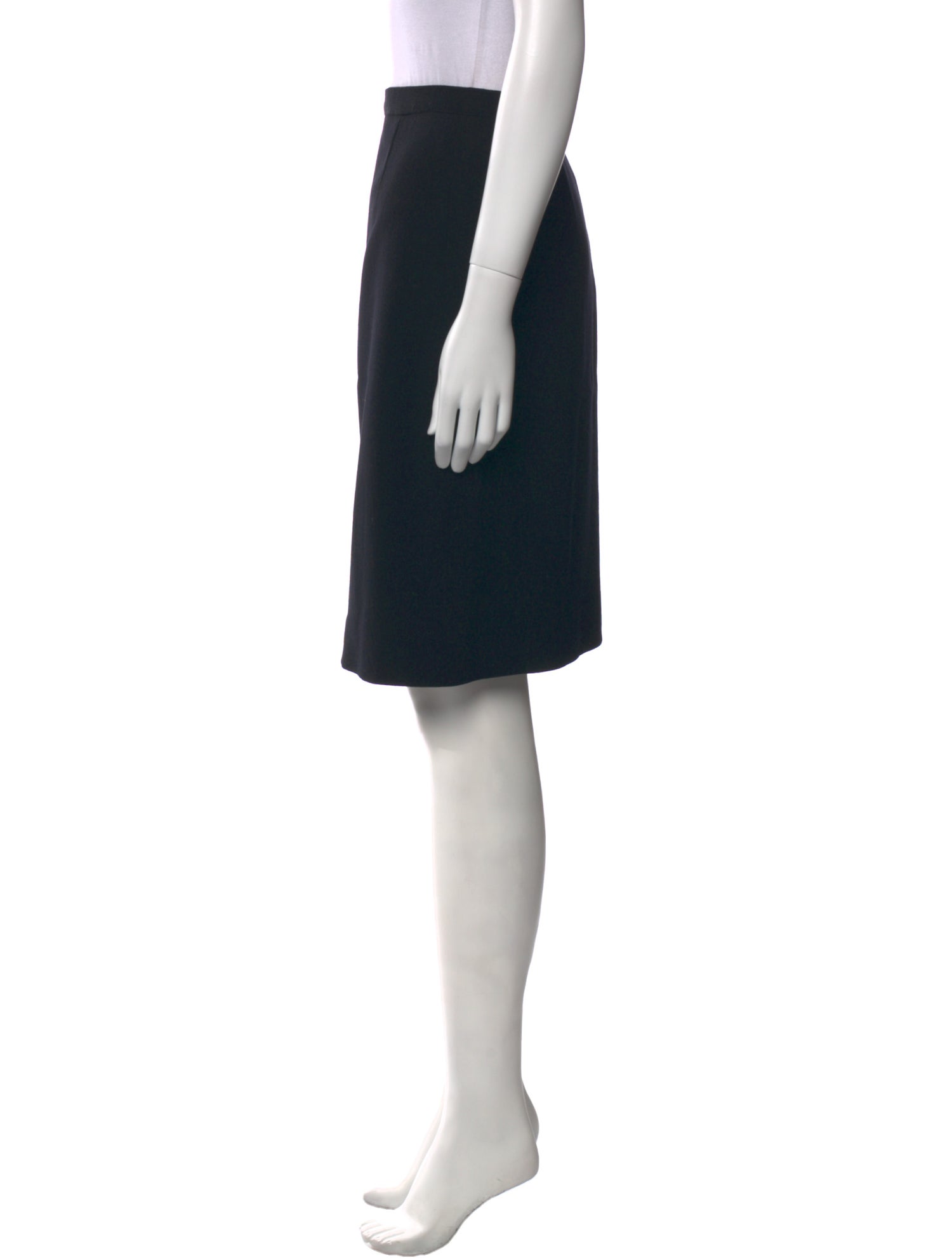 Giorgio Armani Wool Knee-Length Skirt