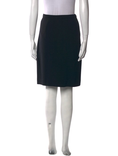 Giorgio Armani Wool Knee-Length Skirt