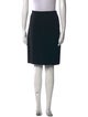 Giorgio Armani Wool Knee-Length Skirt