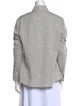 Giorgio Armani Long Sleeve Button-Up Top