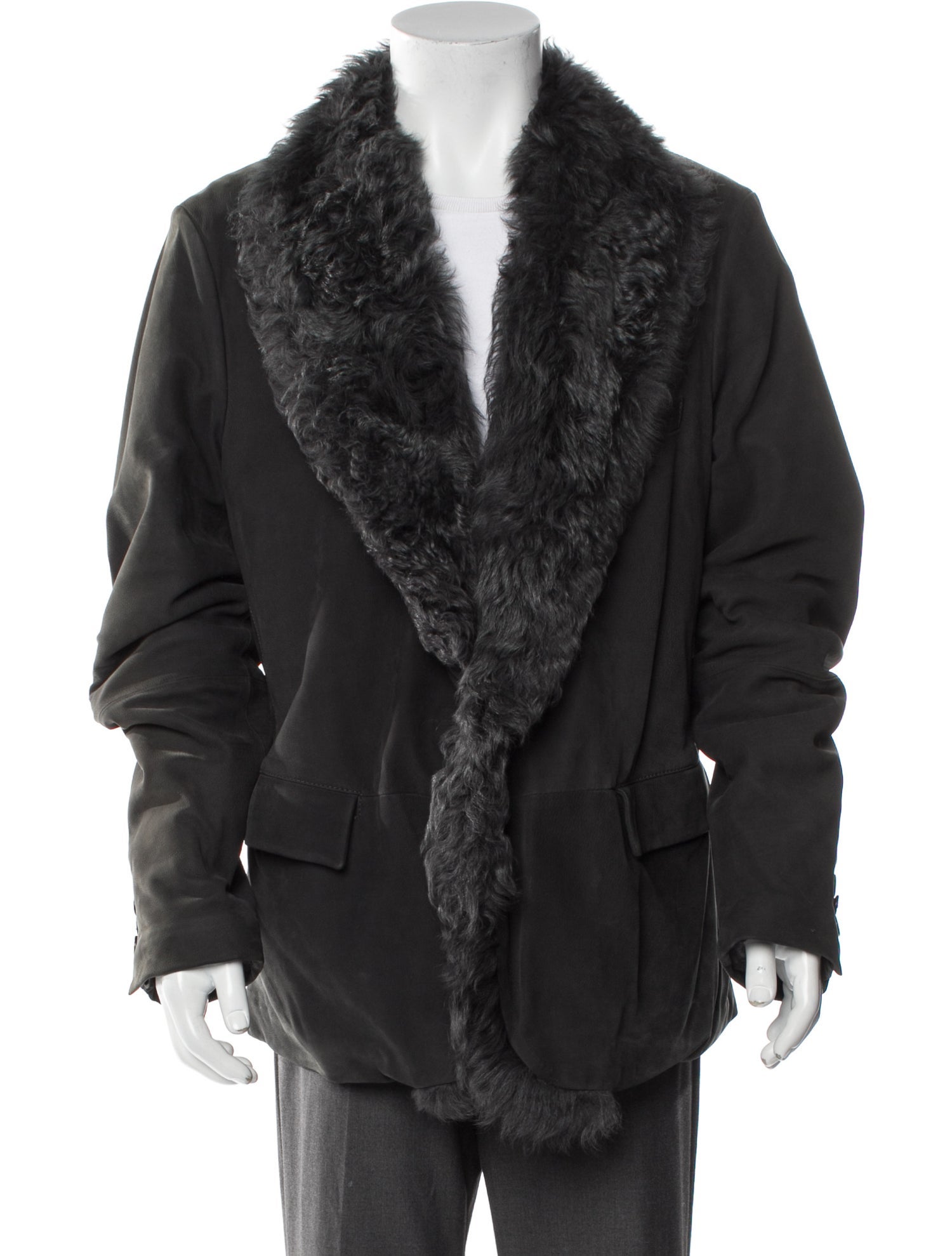 Giorgio Armani Calf Leather Jacket