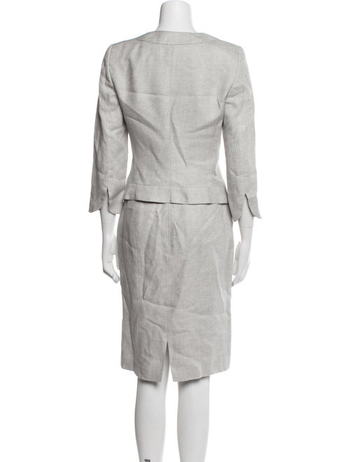 Giorgio Armani Linen Skirt Suit