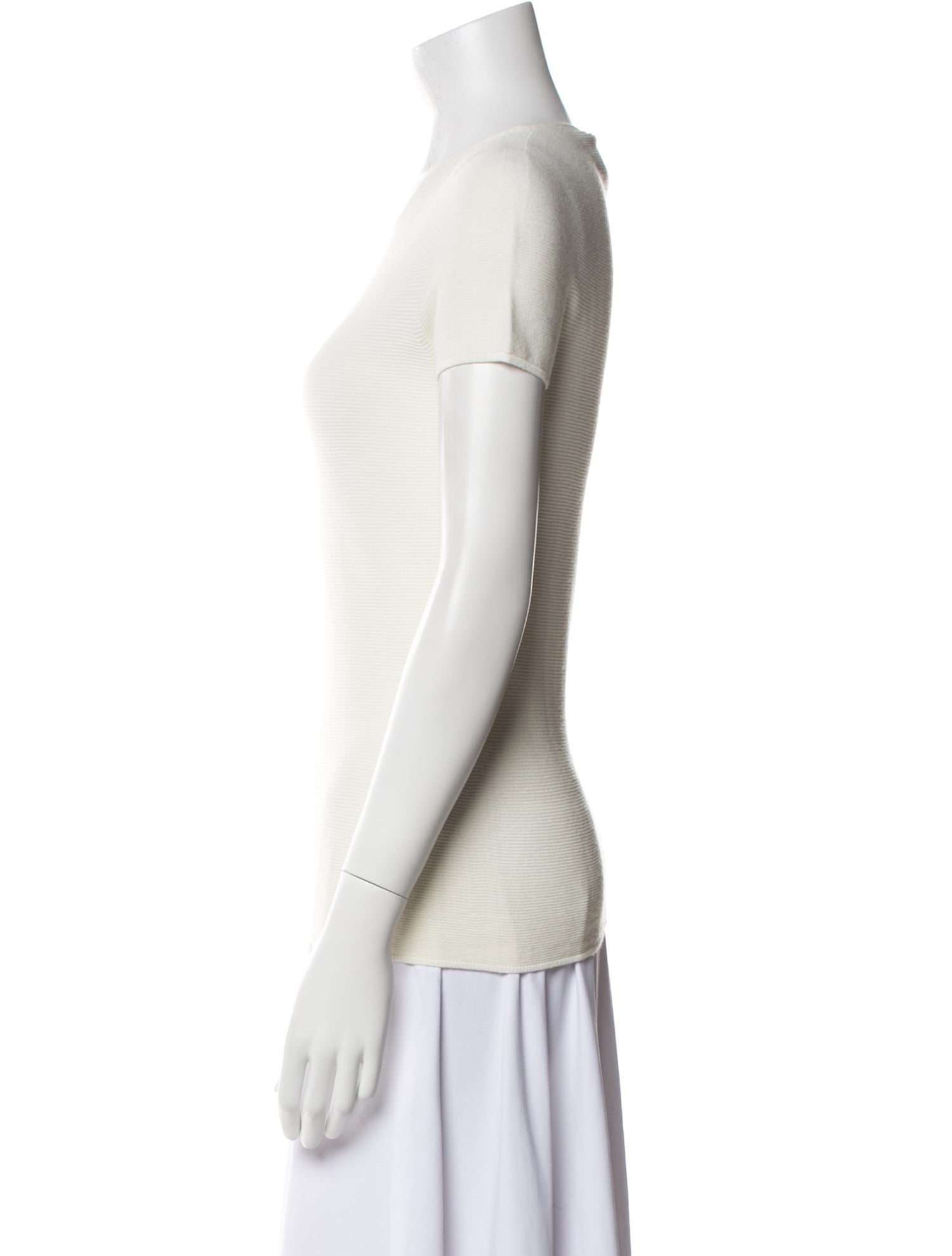 Giorgio Armani Scoop Neck Short Sleeve T-Shirt