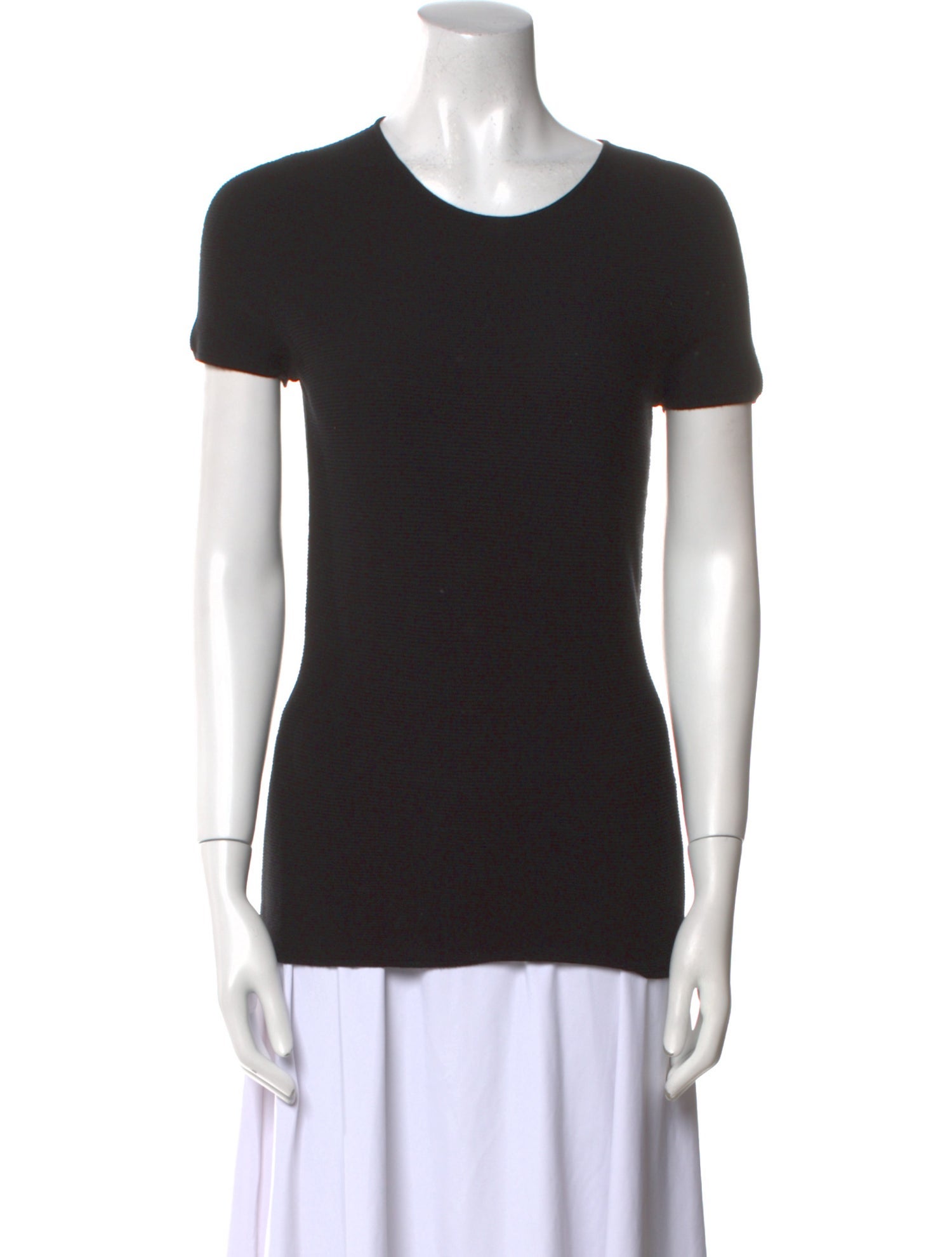 Giorgio Armani Scoop Neck Short Sleeve T-Shirt