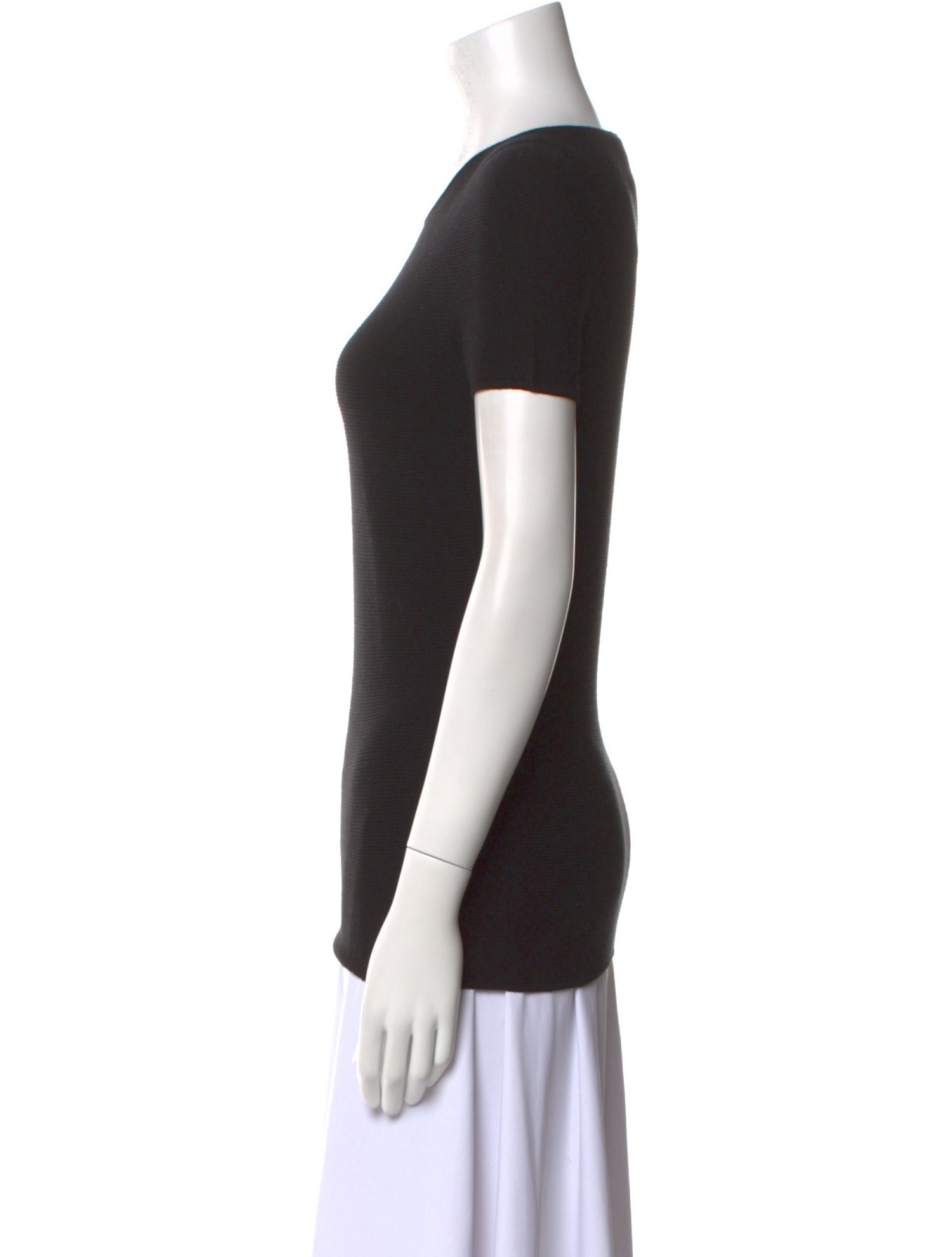 Giorgio Armani Scoop Neck Short Sleeve T-Shirt