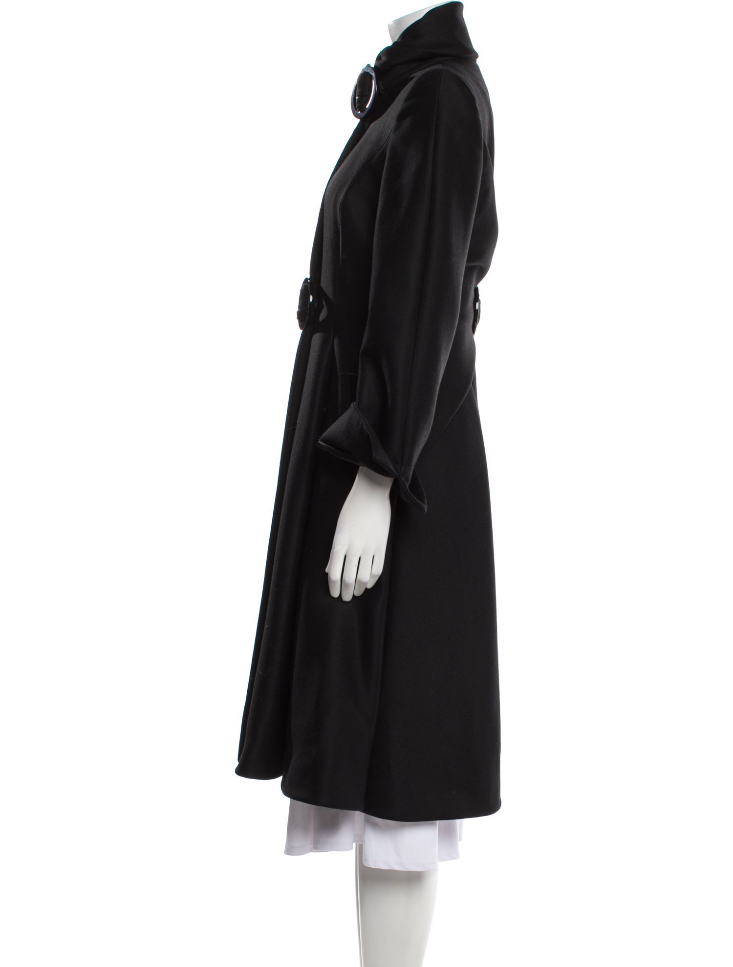 Giorgio Armani Wool Trench Coat